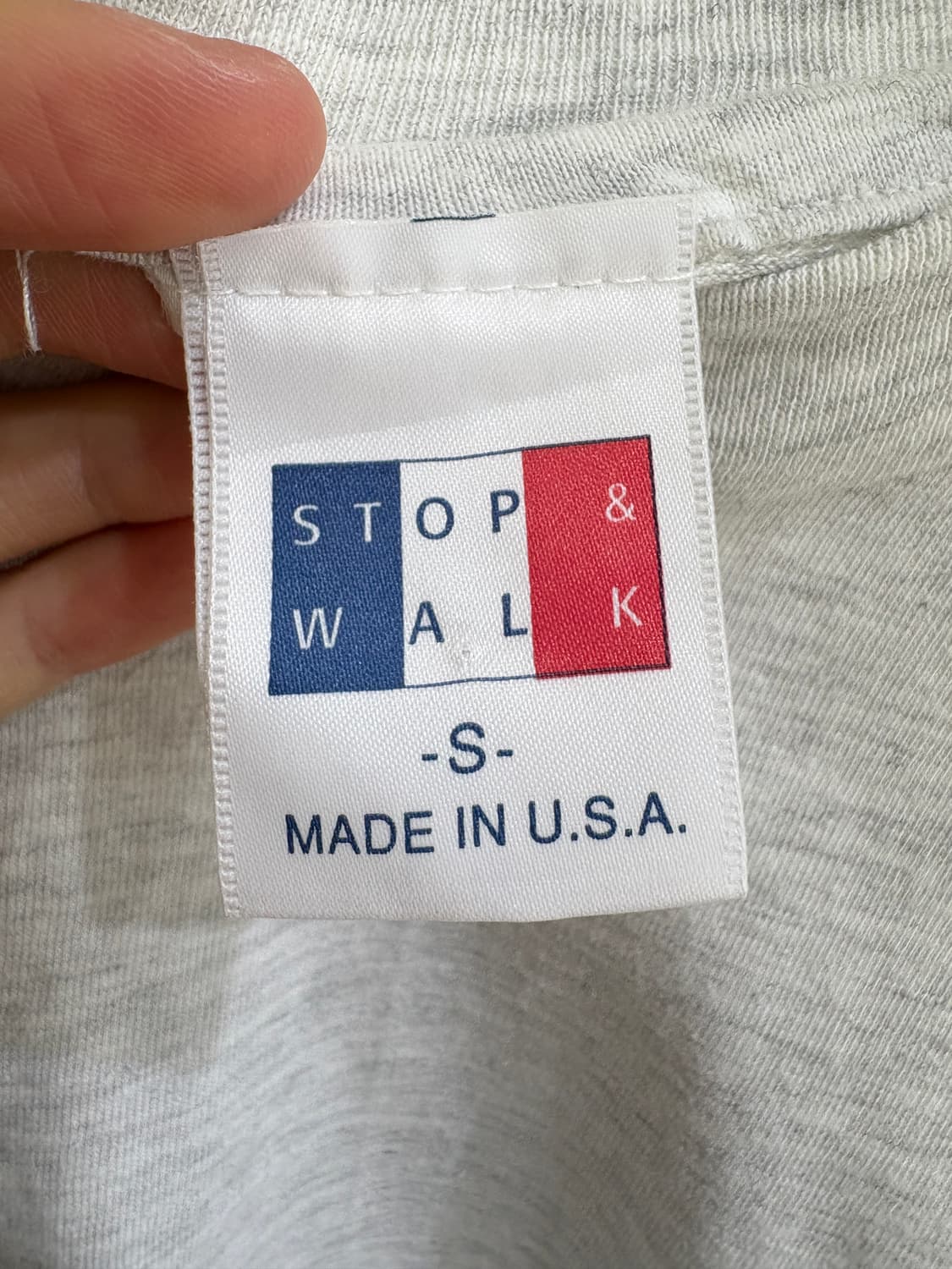 STOP & WALK (Made in USA) 반팔 티셔츠 상품이미지7