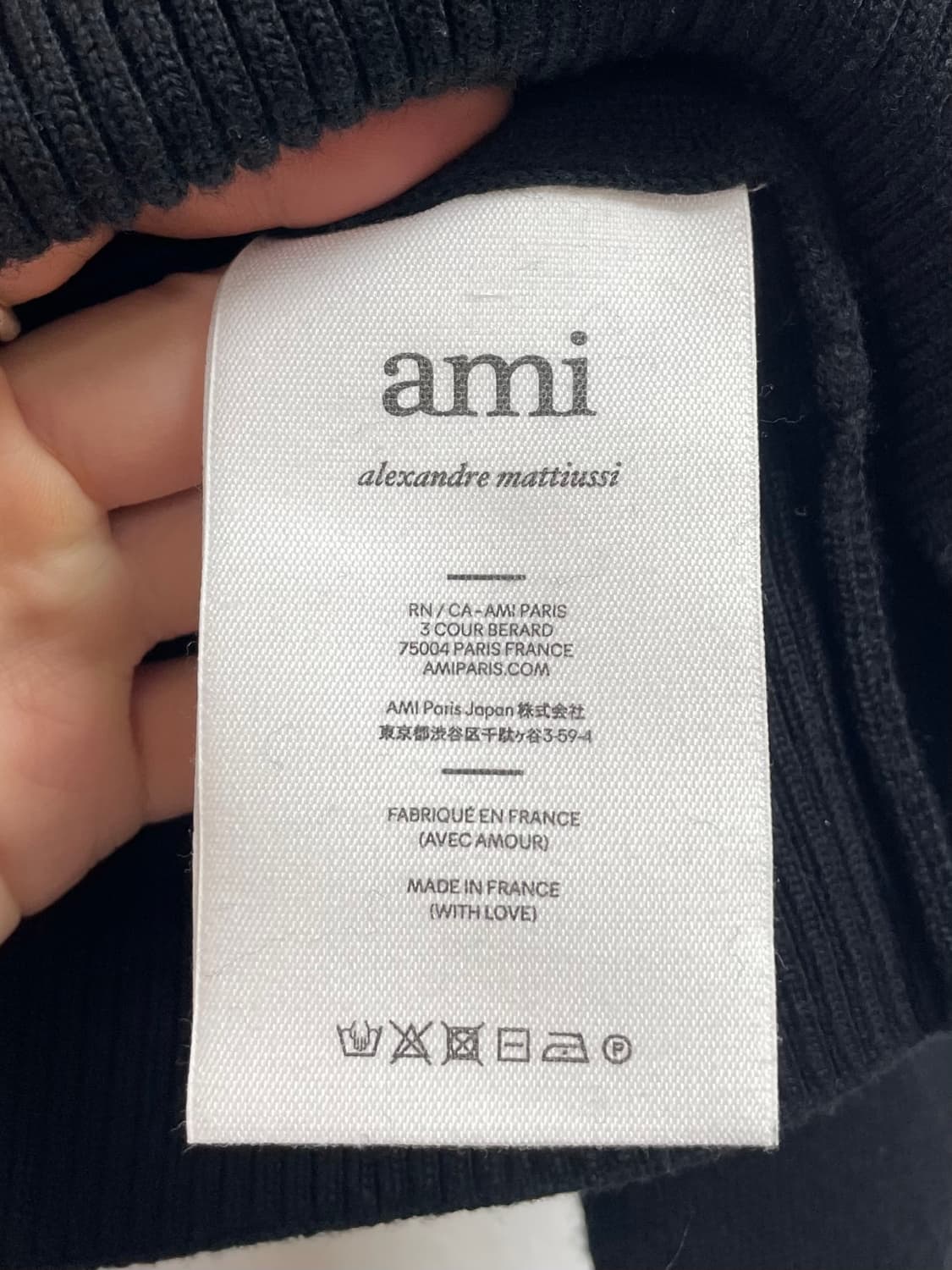 아미 우먼스 크롭 울 니트  (on.524) 상품이미지5