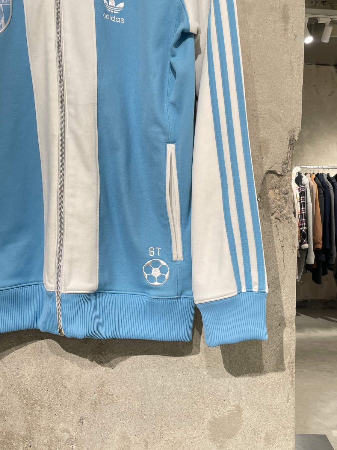 아디다스 스카이 블루 파이어버드 과테말라 사커 져지 상품이미지5