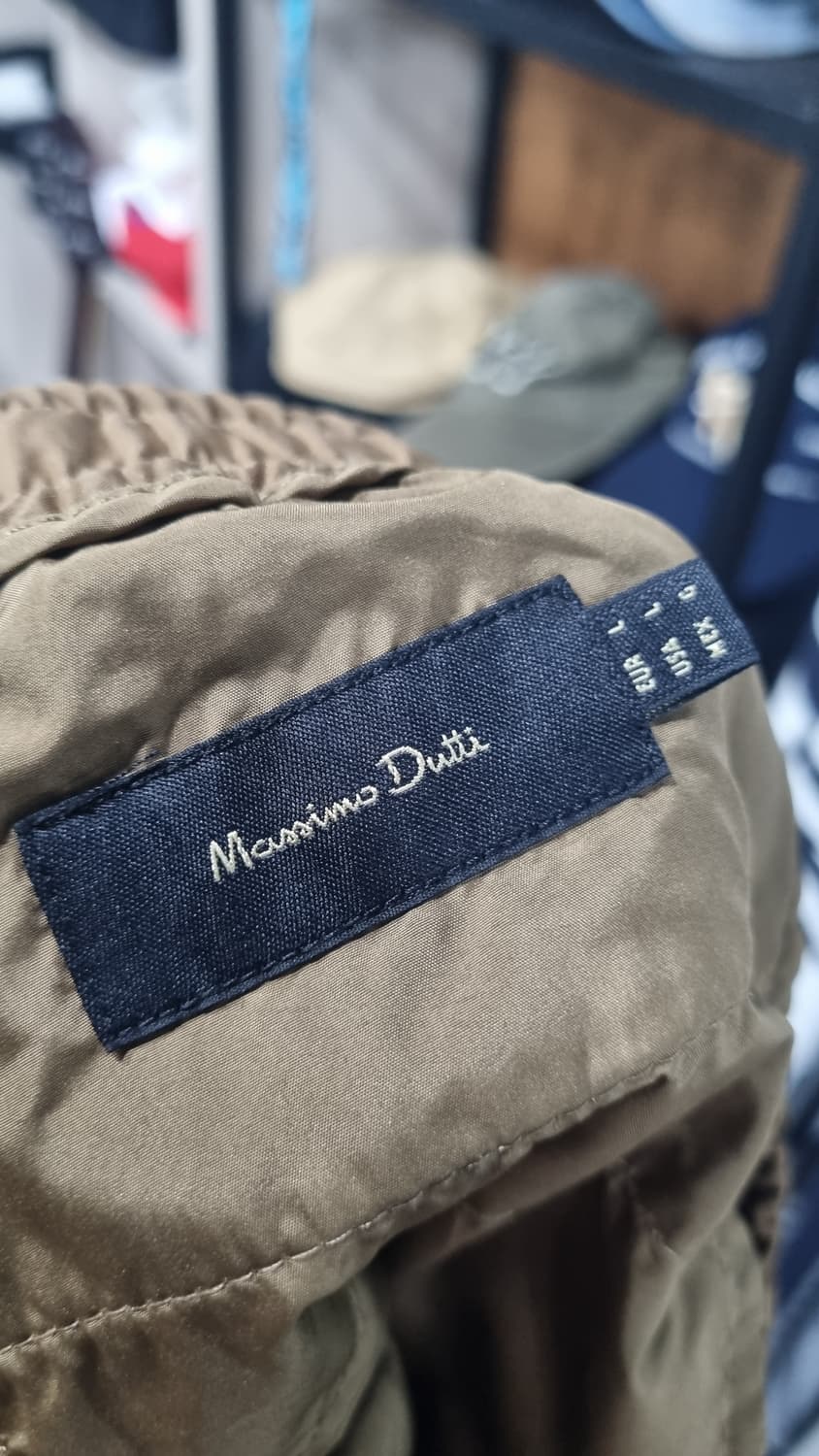 MASSIMO DUTTI(마시모두띠) 카멜색 끈조임 밴딩 반바지 33 상품이미지4