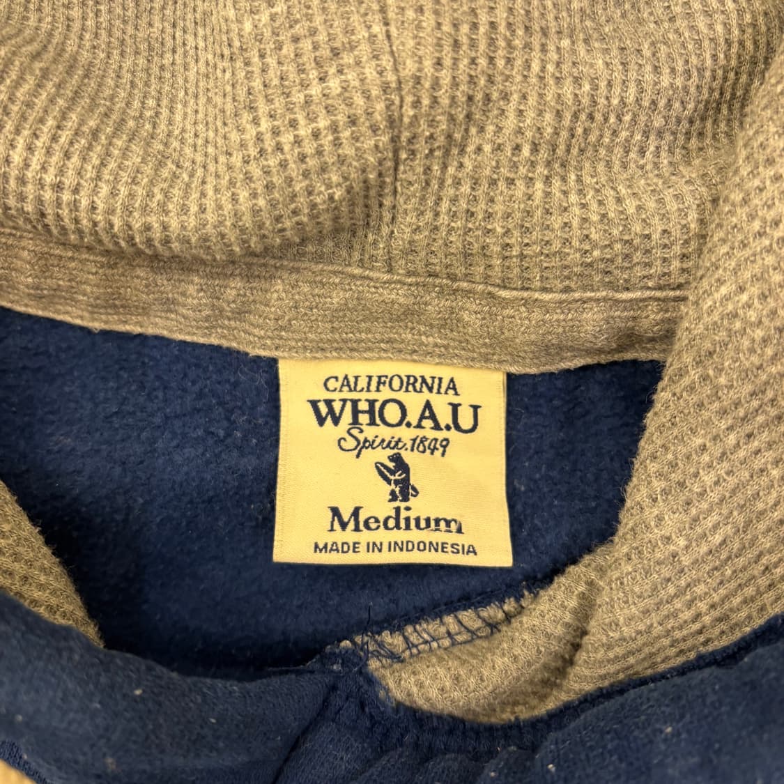 후아유 캘리포니아 빅로고 후드티 상품이미지3