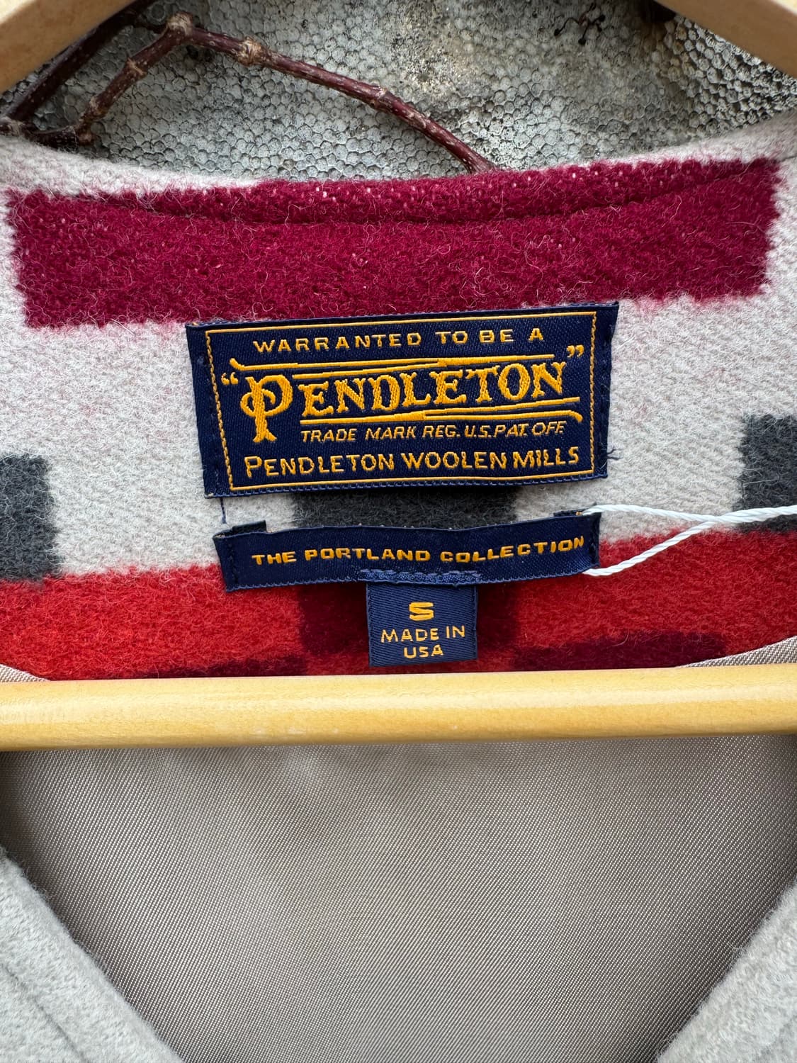 90s 펜들턴 빈티지 포틀랜드 컬렉션 웨스턴 울 베스트 s 상품이미지6