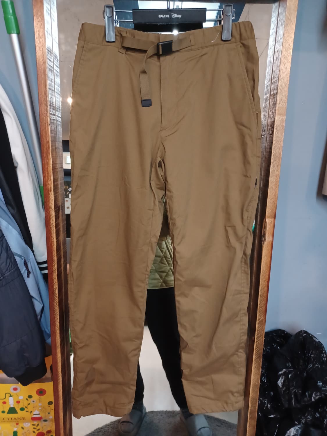 유니클로 벨크로 기모팬츠 m 상품이미지1