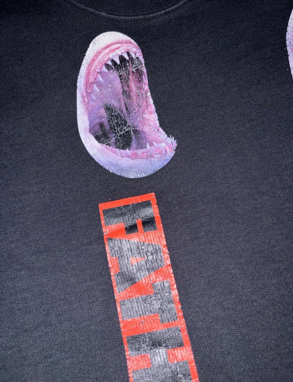 라프시몬스X스털링루비 샤크 맨투맨(L) 상품이미지2