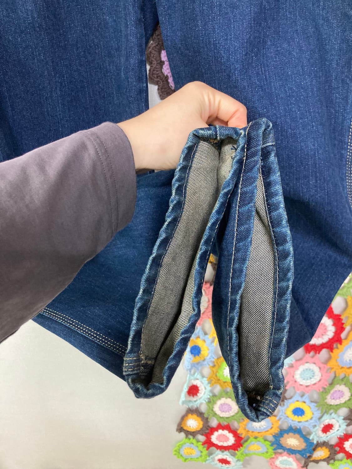 디키즈 릴렉스핏 카펜터 워크 데님팬츠 청바지 32 _ 인디고블루 상품이미지8