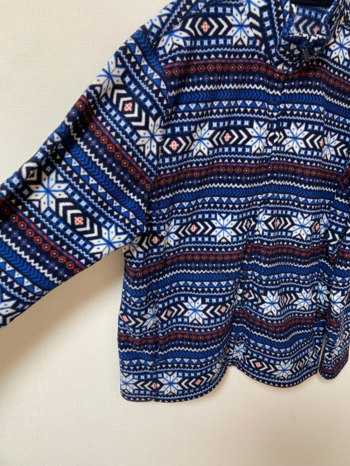 빈티지 눈꽃 고르딕 플리스 상품이미지2