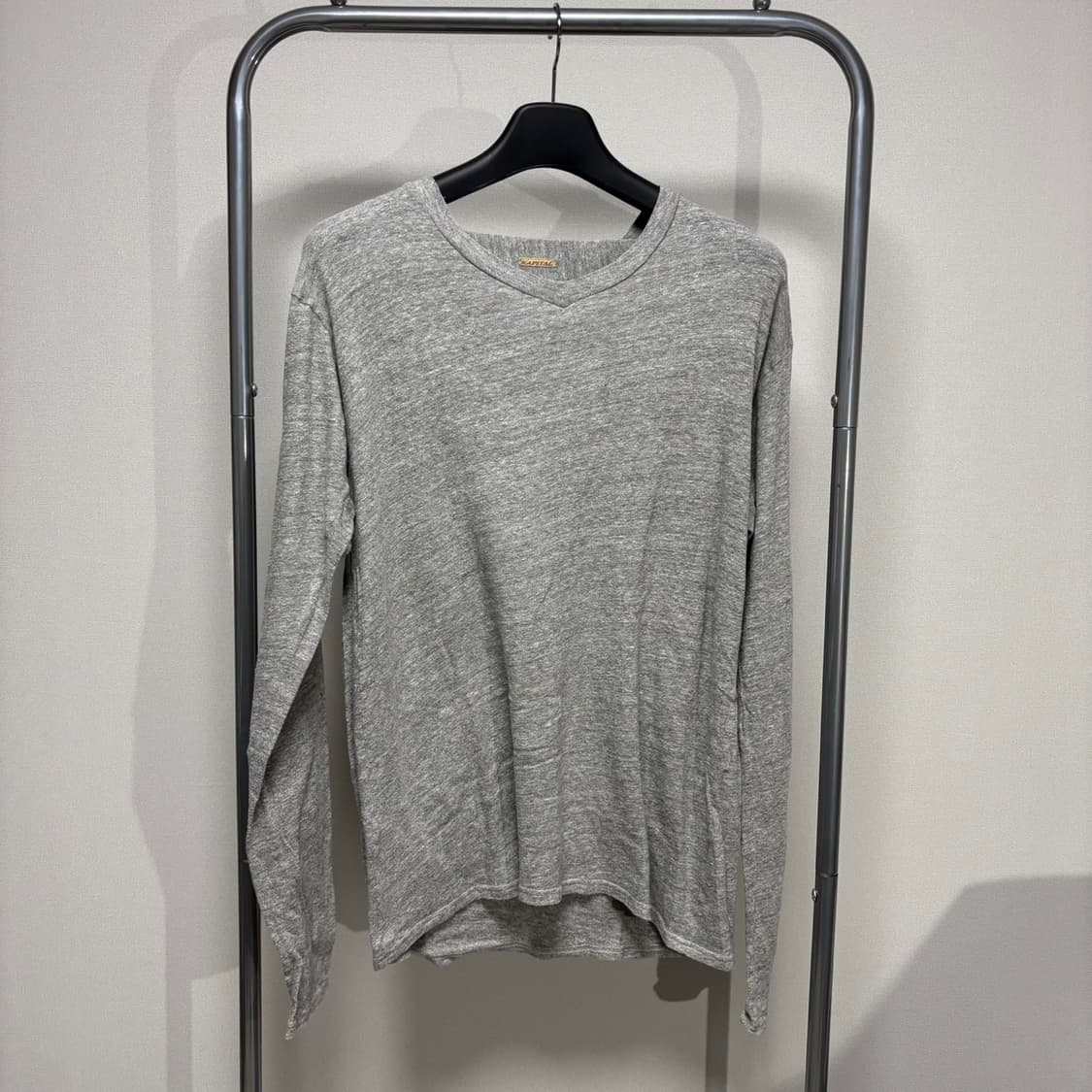 3) kapital 캐피탈 브이넥 롱슬리브 상품이미지1
