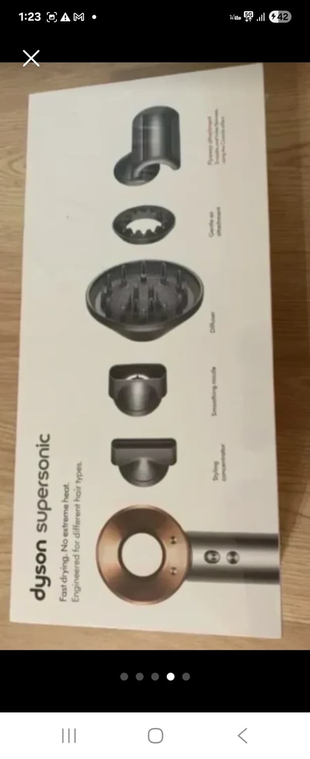 새제품/다이슨 슈퍼소닉/공홈정품/선물가능/니켈코퍼.블랙니컬/입금순선택 상품이미지3