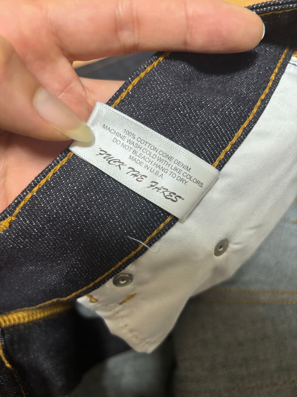 BadFriend 데님 청바지 상품이미지8