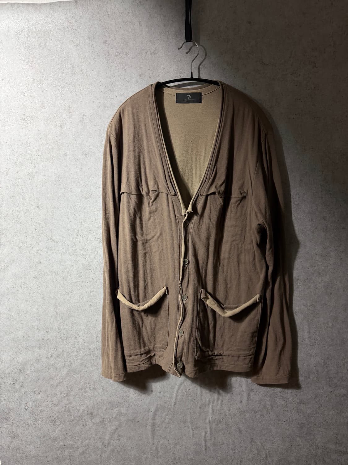 요지야마모토 코튼 가디건 상품이미지1