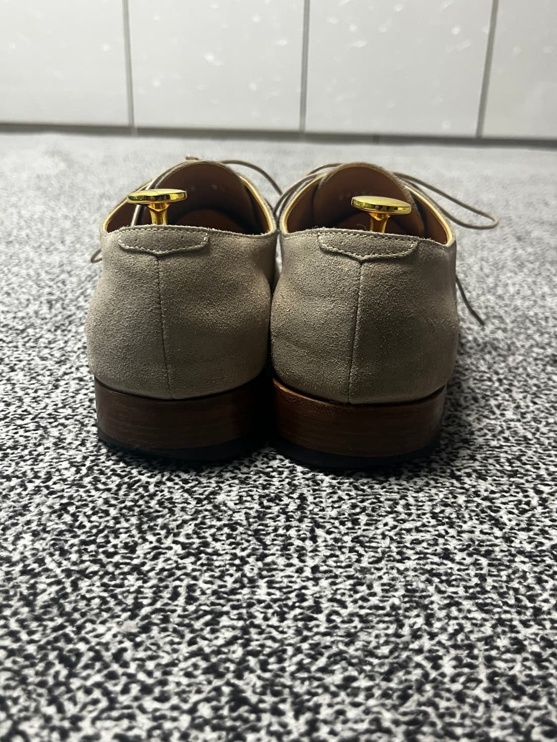 브룩스브라더스 탄 스웨이드 더비 US8.5 상품이미지8