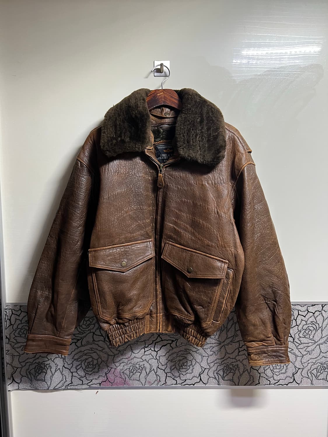 TIME&TIDE FLIGHT 가죽 플라이트 자켓 상품이미지1