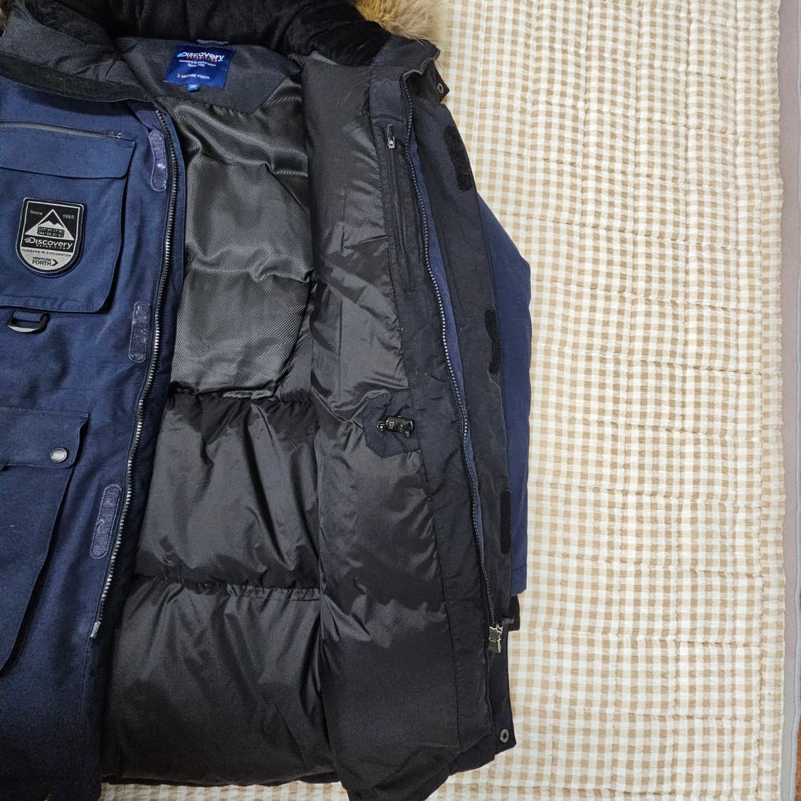 디스커버리 구스다운 겨울 패딩 남자100 상품이미지7