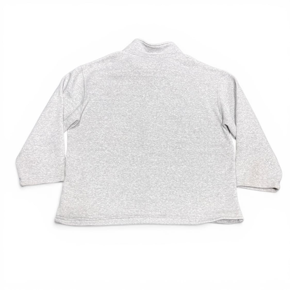 우먼S-M 나이키 멜란지그레이 하프집업 맨투맨 상품이미지2