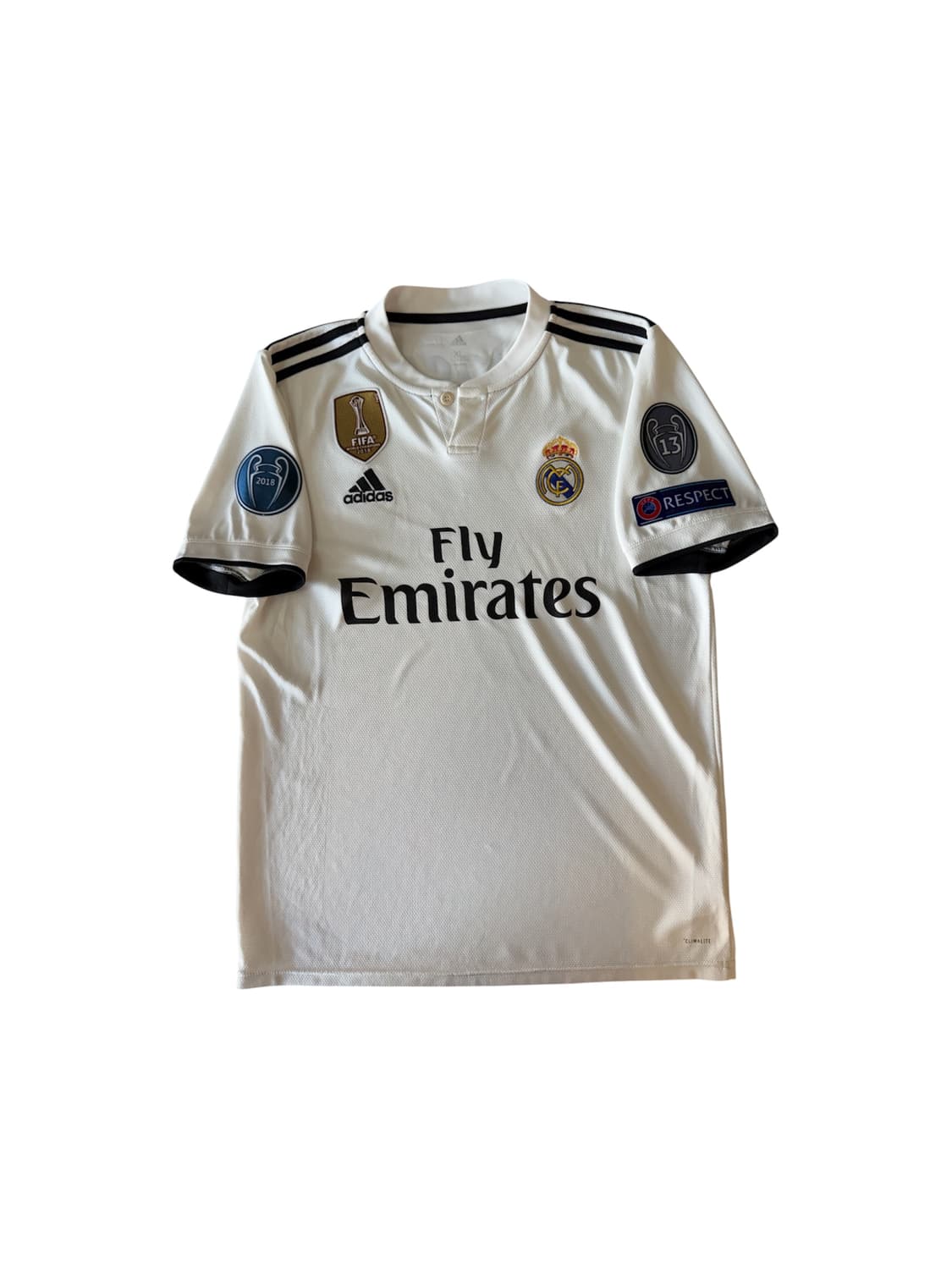 [XL/105]18-19 레알 마드리드 홈 벤제마 유니폼 DH3372 상품이미지2