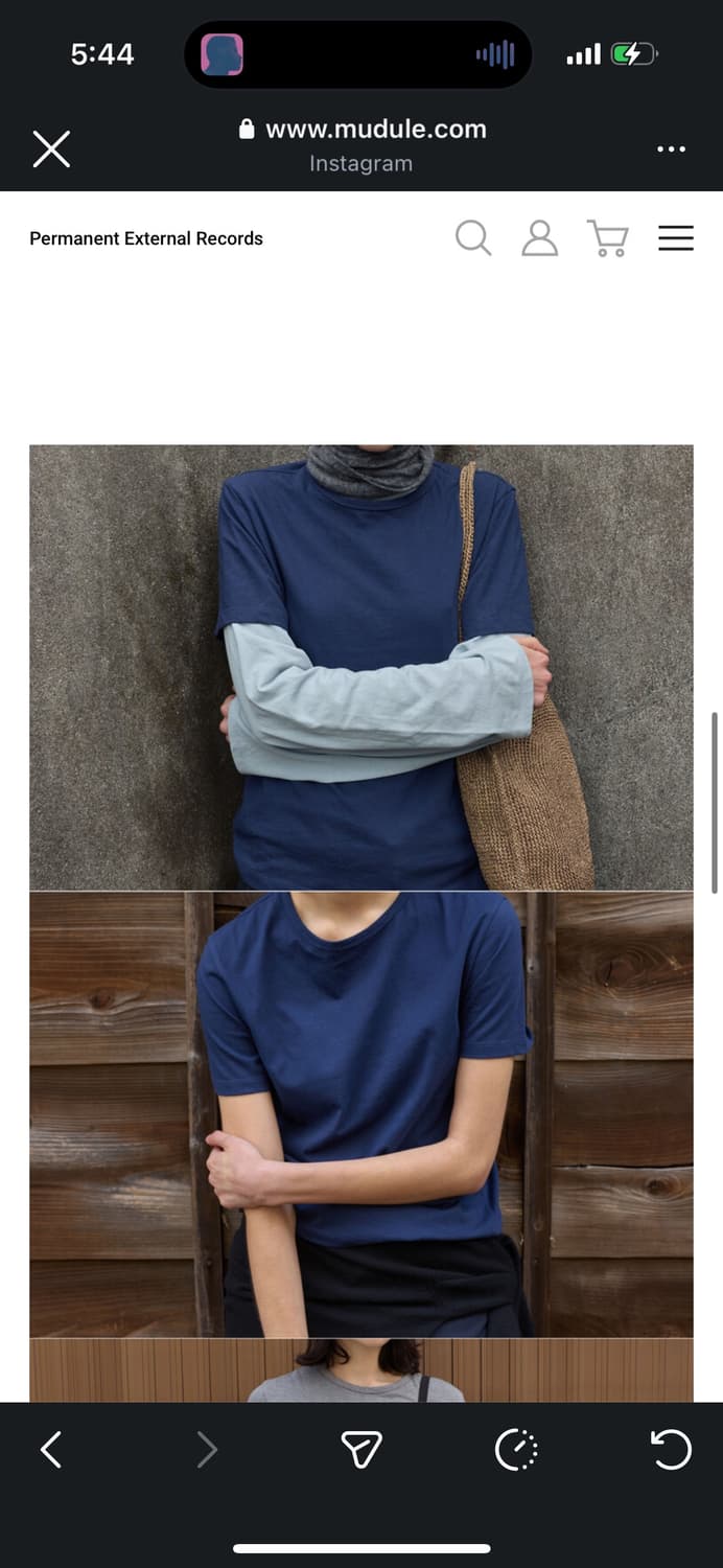 Mudule 머듈 프렌치 티 블루 상품이미지2