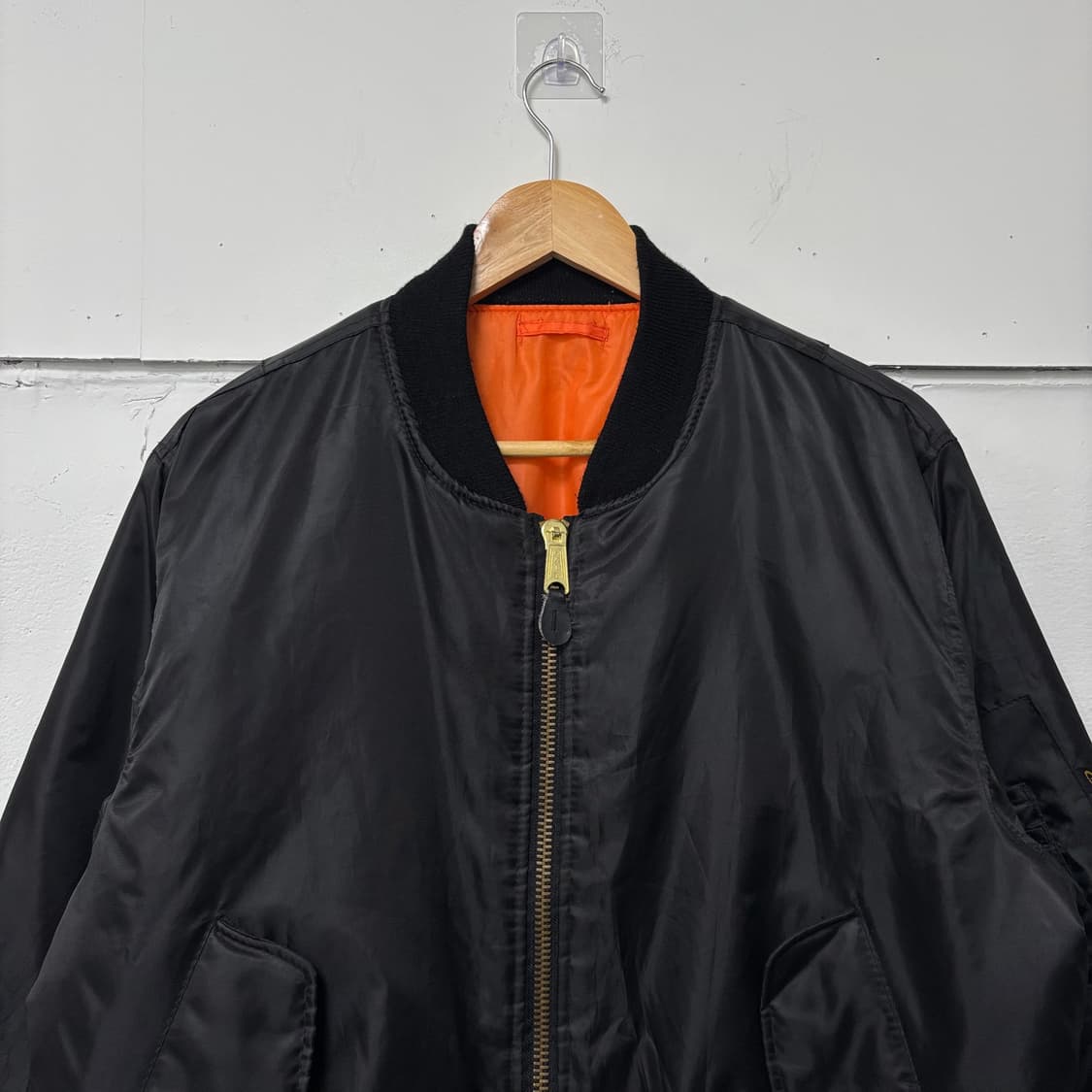 로스코 블랙 MA-1 항공점퍼 상품이미지2