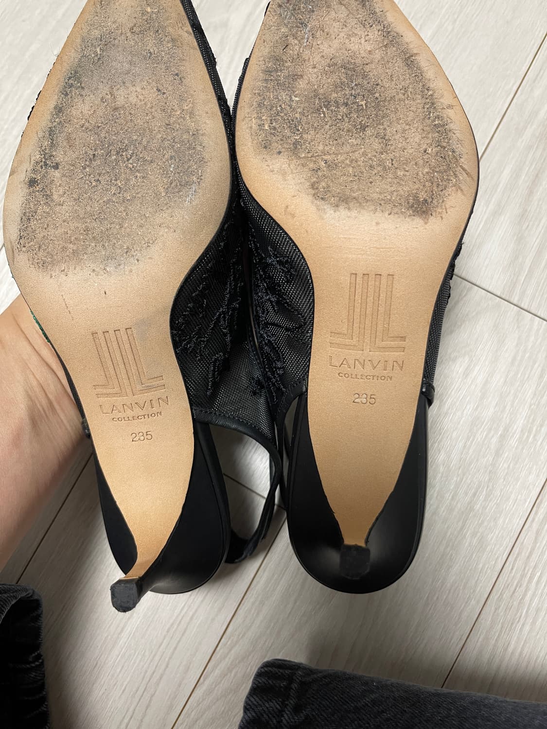 여성 랑방 메쉬힐 상품이미지4