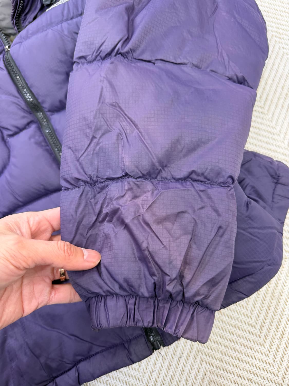 정품) 노스페이스 남성 목로고 패딩 M 상품이미지7