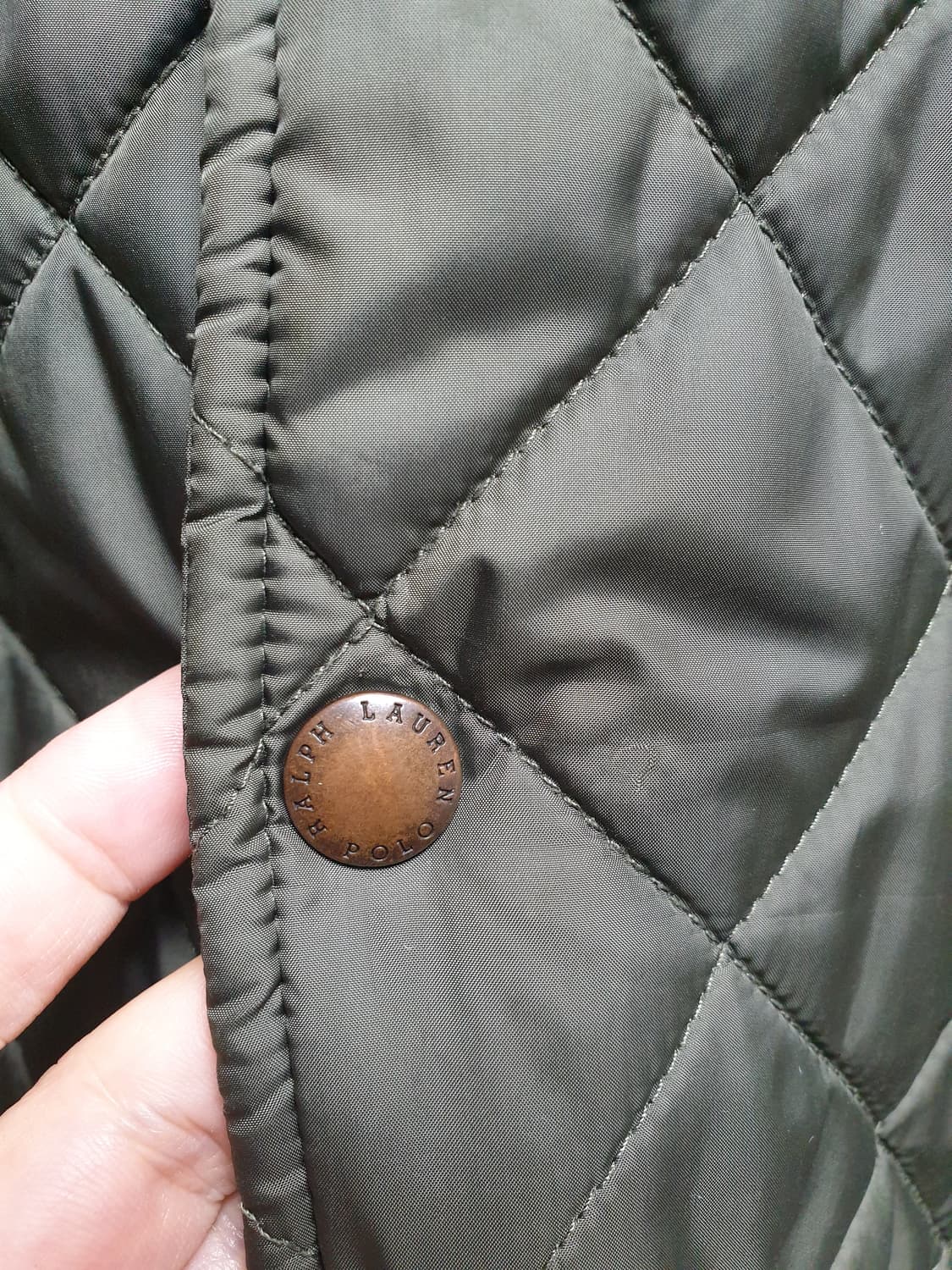 [xl/110] 폴로 랄프로렌 퀼팅 자켓 카키 상품이미지4