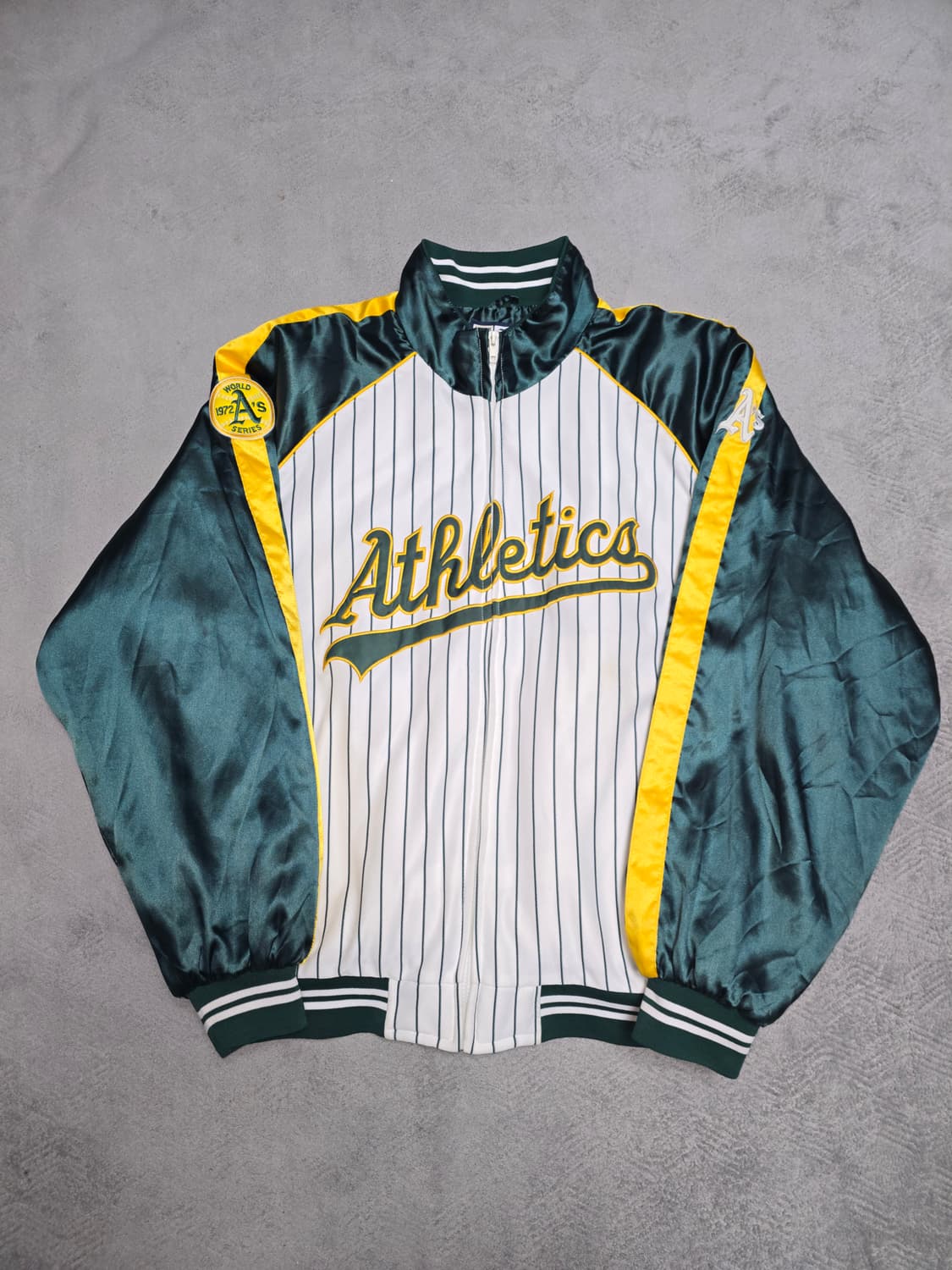 MLB G-III sports 오클랜드 애슬레틱스 야구 점퍼 상품이미지1