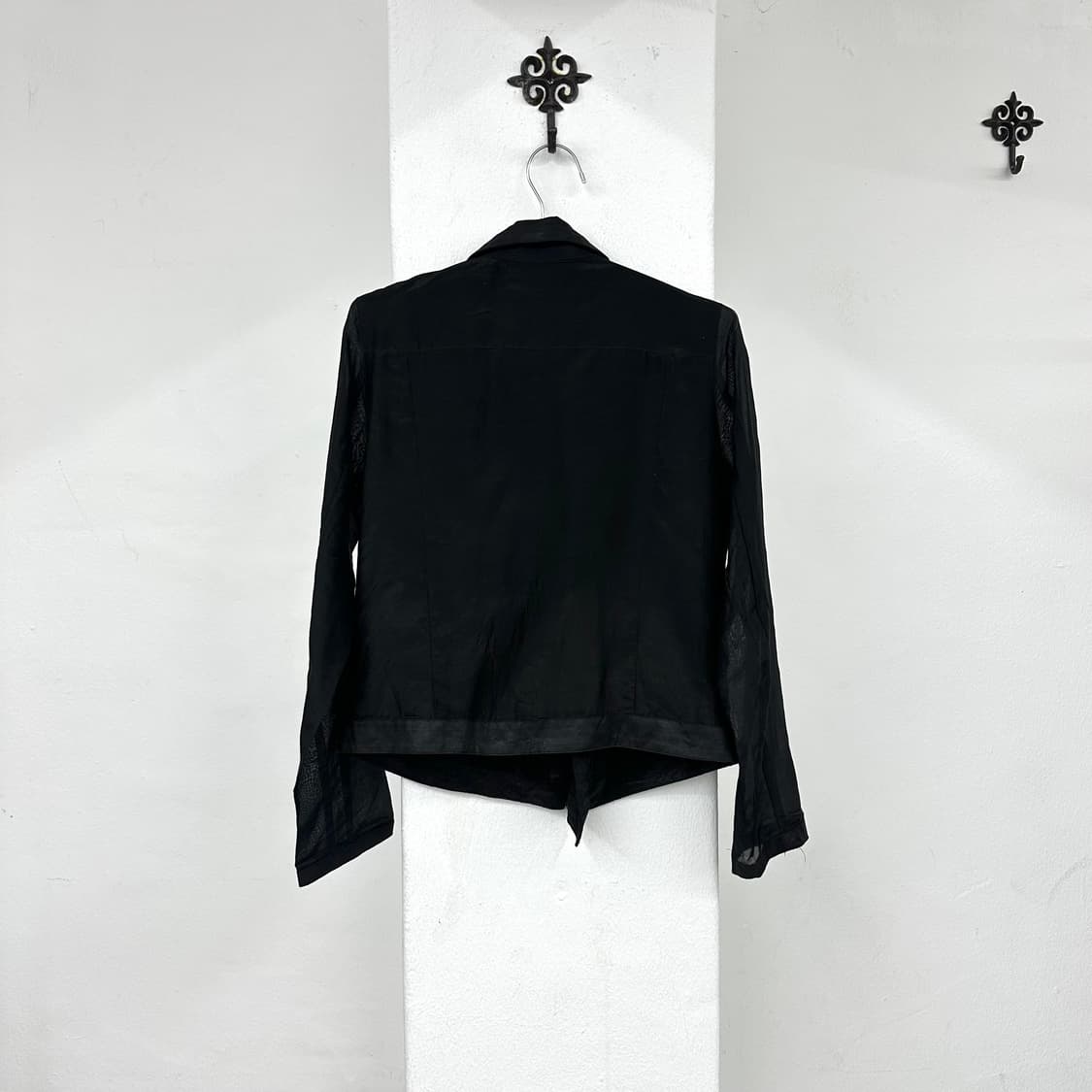 coated line see through jacket 상품이미지6