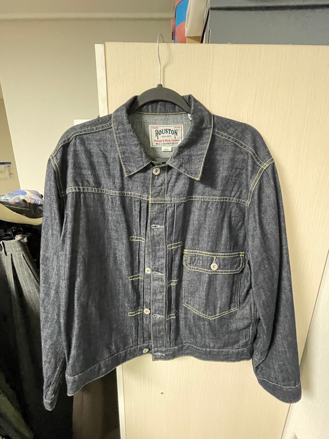 HOUSTON 라이트 데님 셔츠 자켓 - 인디고 / 38 상품이미지7