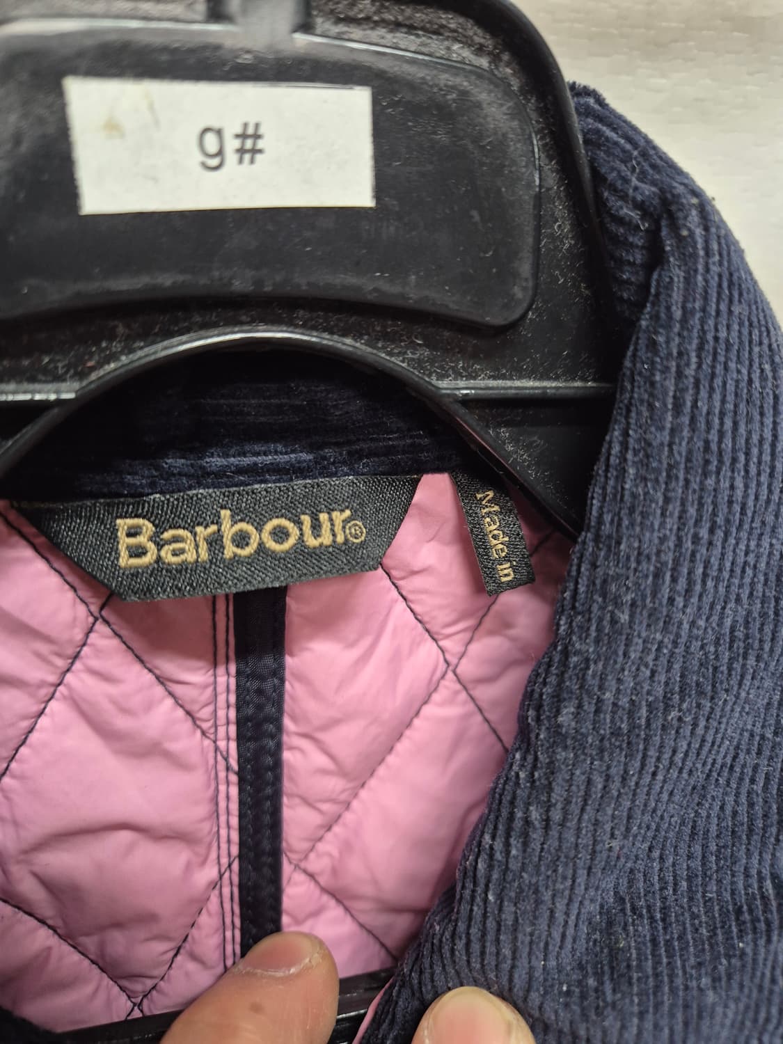 바버 퀼팅자켓 상품이미지3