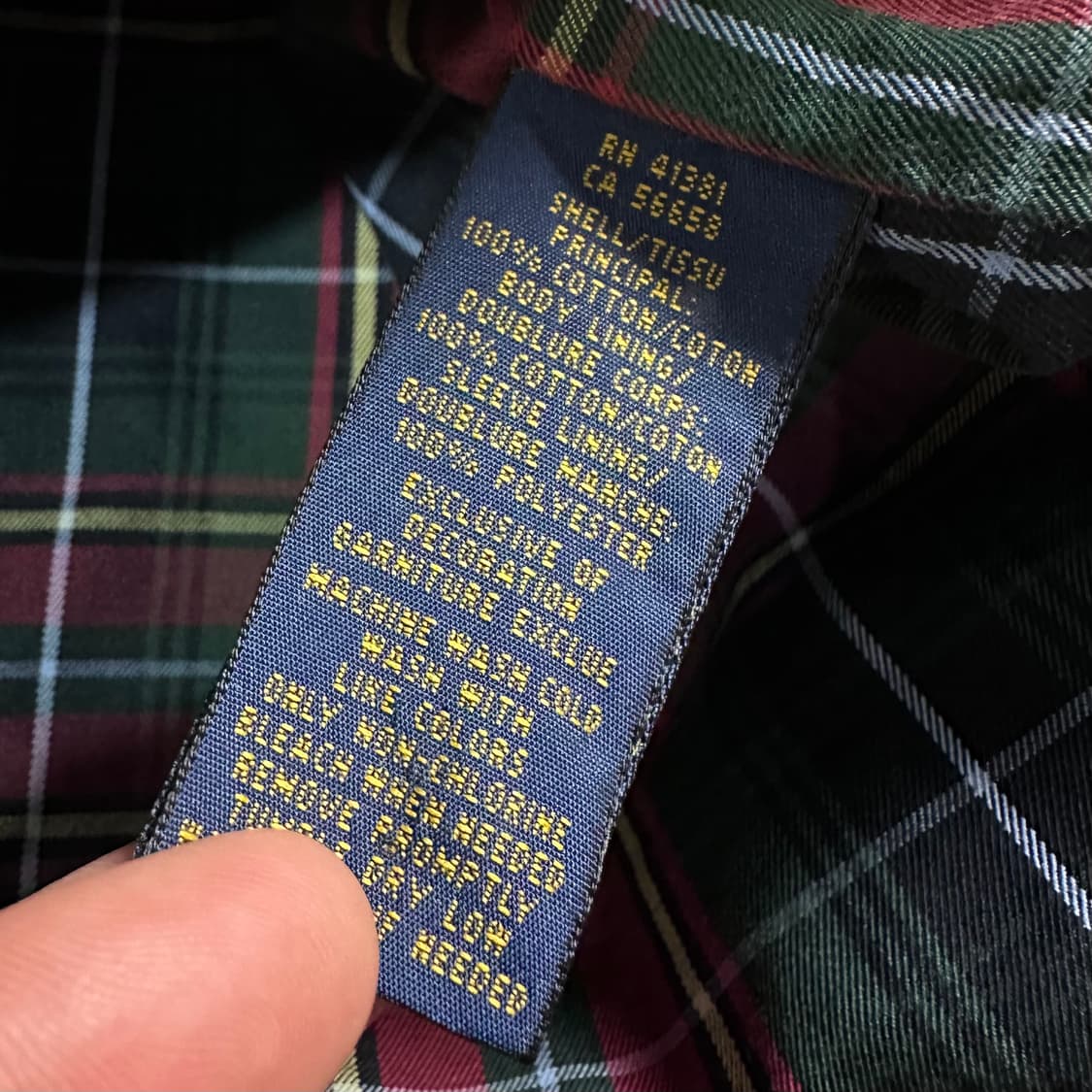 폴로 랄프로렌 네이비 스윙탑 자켓 상품이미지8