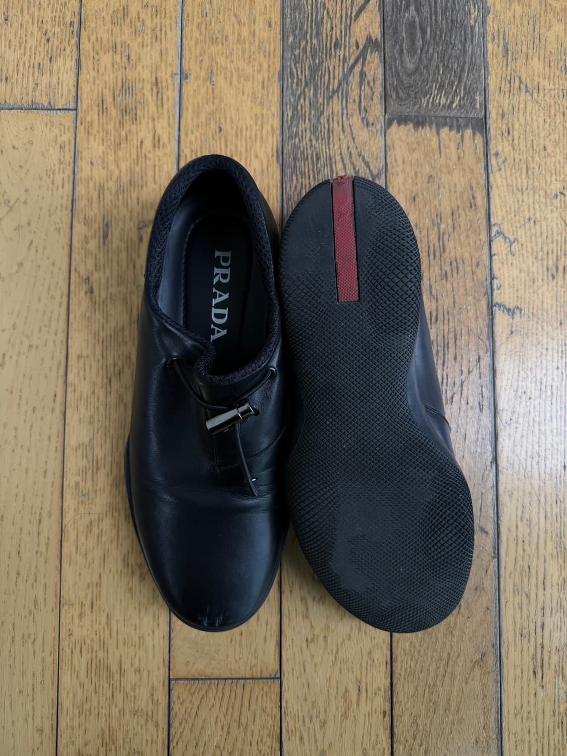 빈티지 프라다 스트링 스포츠로퍼 상품이미지3