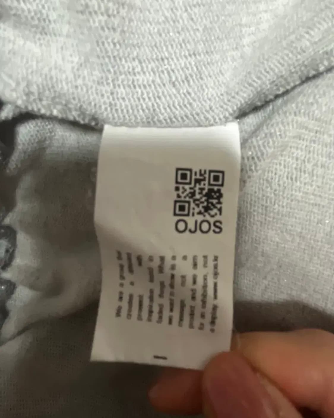 오호스 그레이 절개 롱스커트 상품이미지4