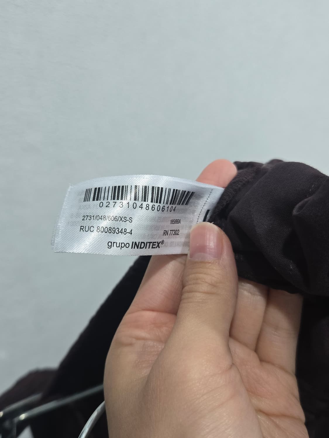 자라 zara 버건디 미디볼륨 스커트 xs/s 상품이미지9