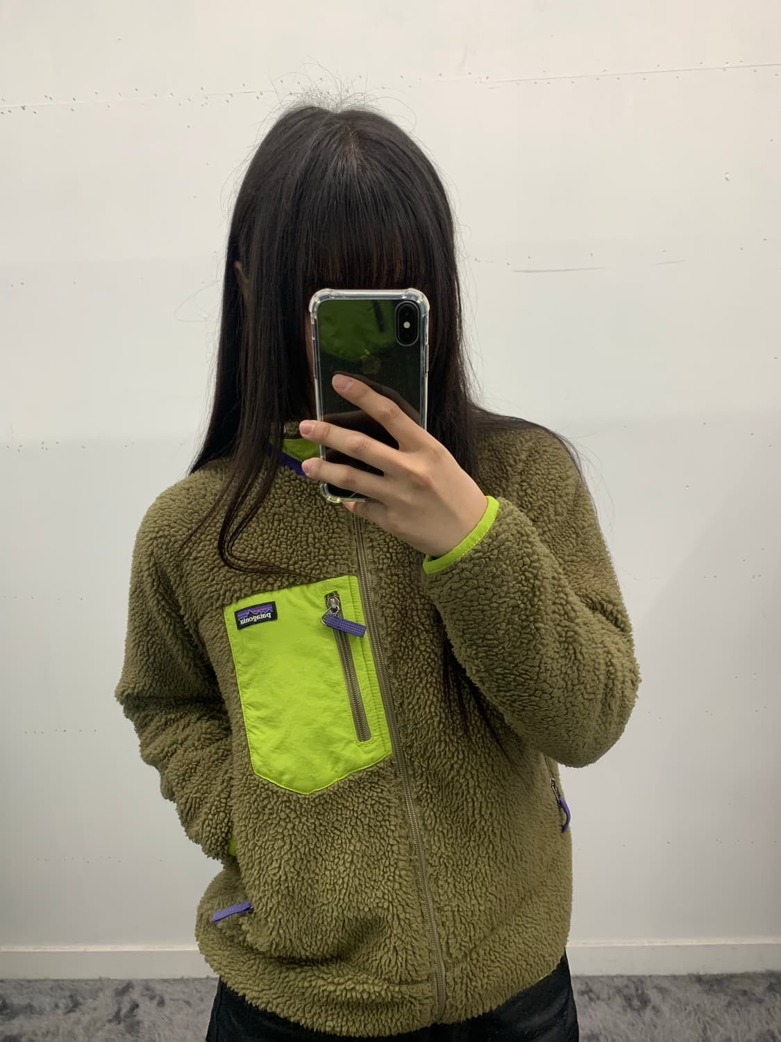 파타고니아 카키 플리스  상품이미지1