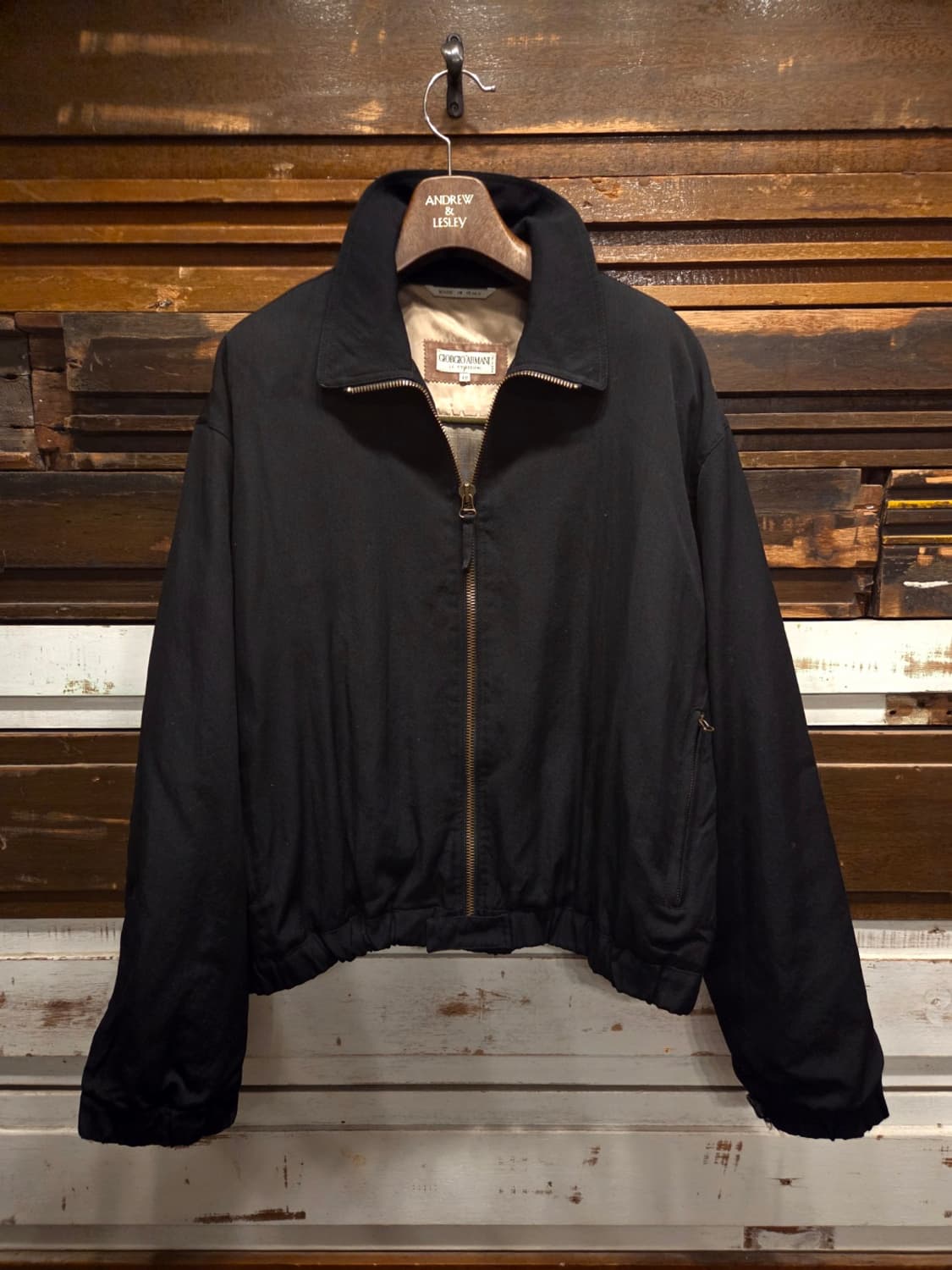 90'S 조르지오 아르마니 클래식 블루종  상품이미지10