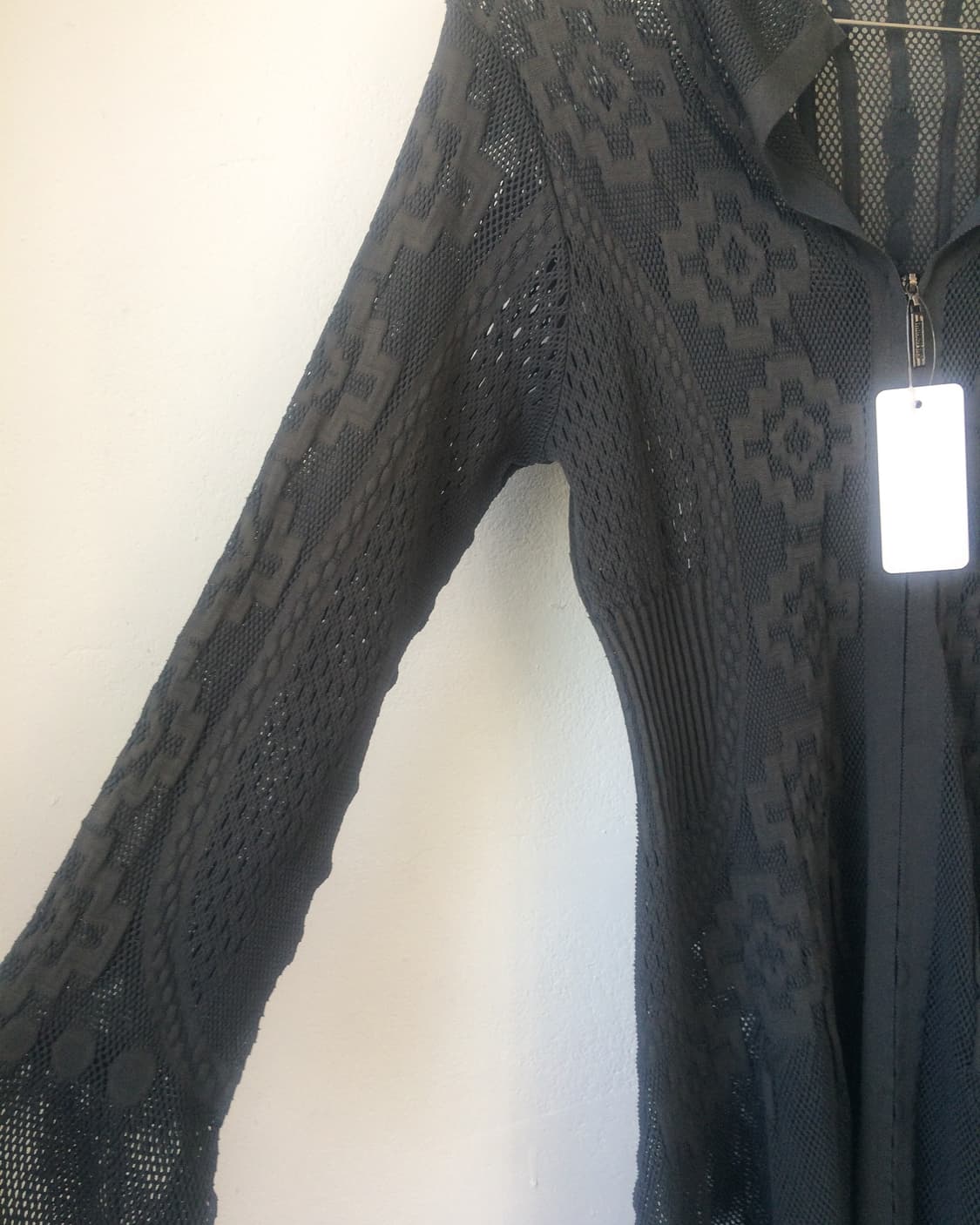 Hiroko bis pattern mesh cardigan 상품이미지4