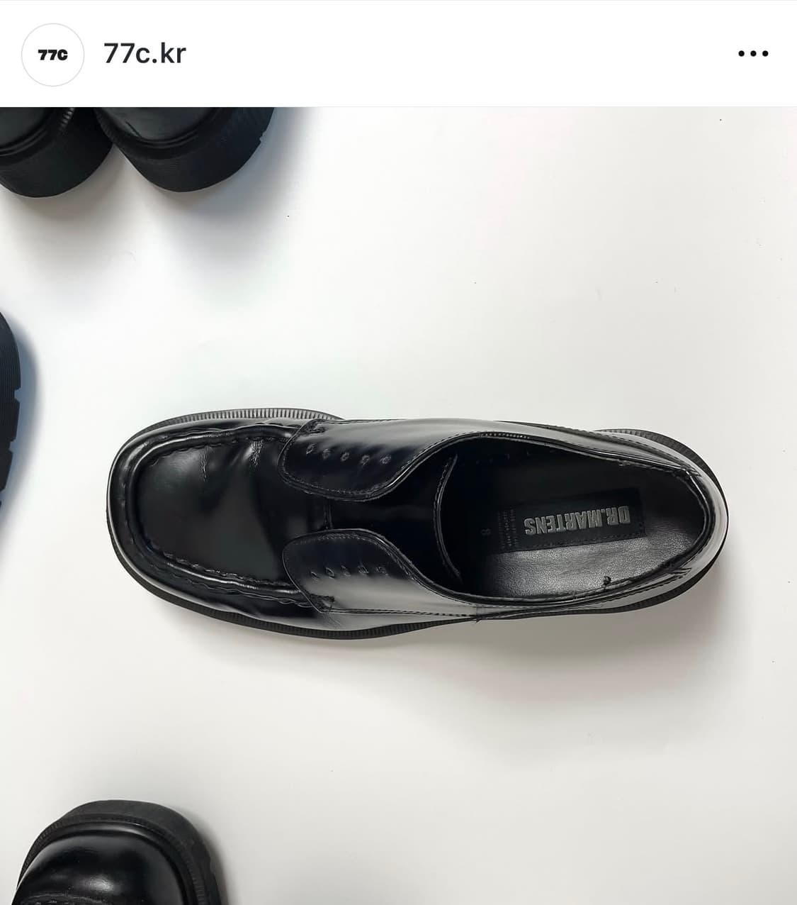 (7.5 교환) 77c 닥터마틴 목토 더비 교환 상품이미지1