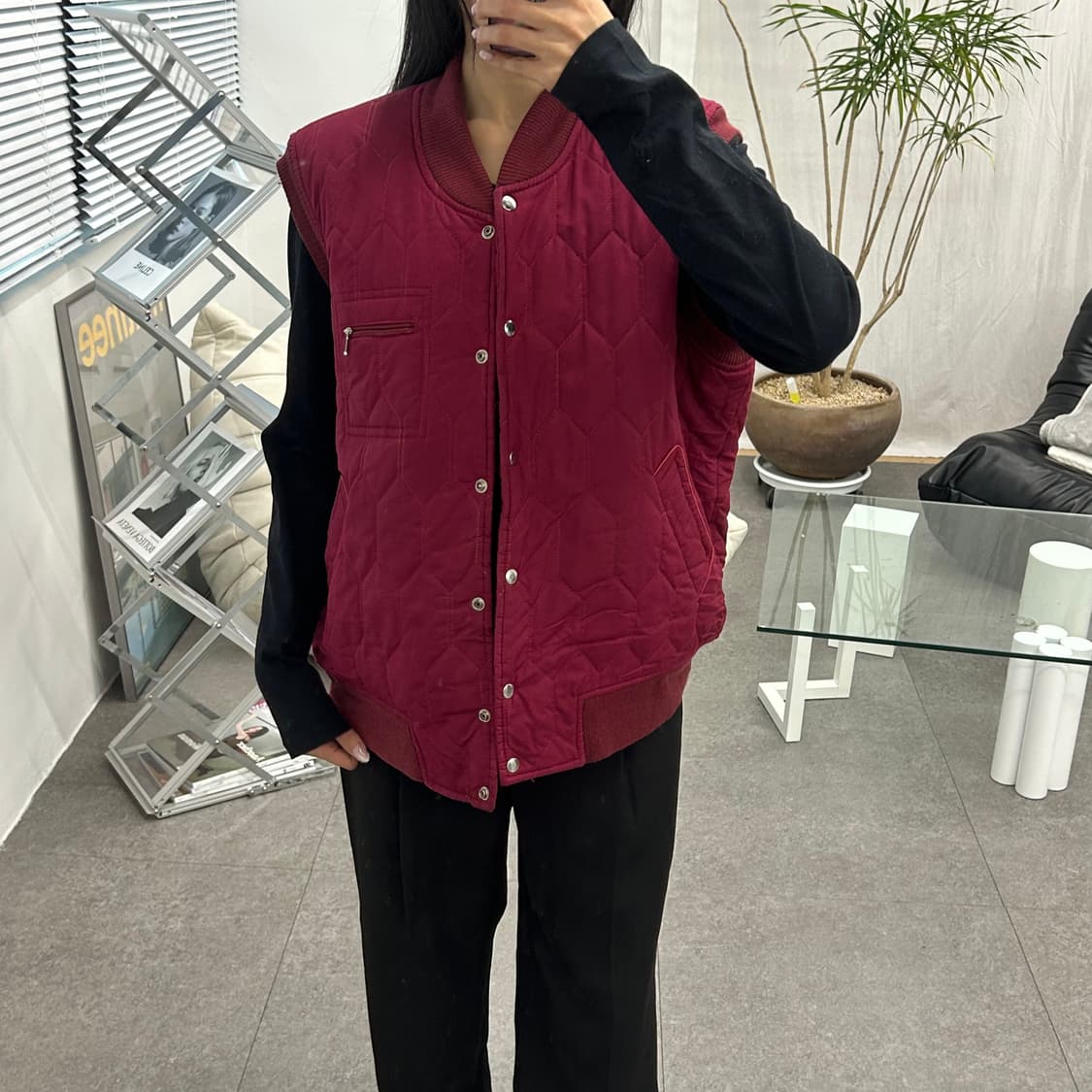 노네임 여성 조끼베스트 상품이미지1