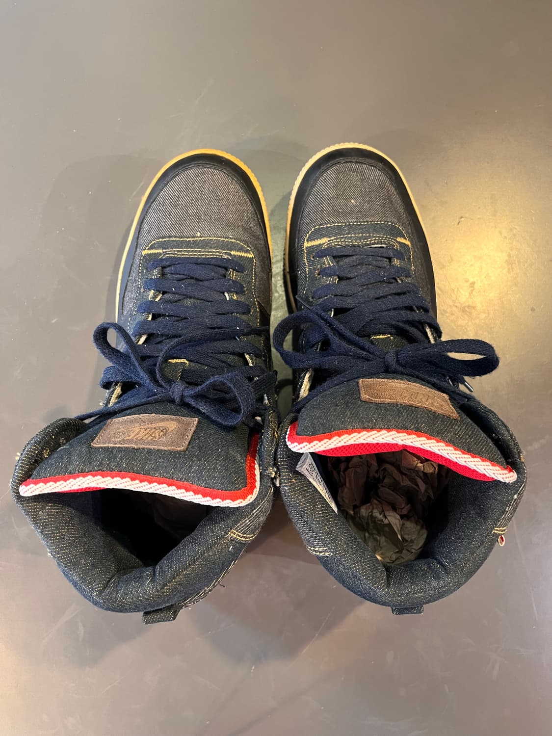 나이키 터미네이터 하이 프리미엄 데님 (285mm) 상품이미지6