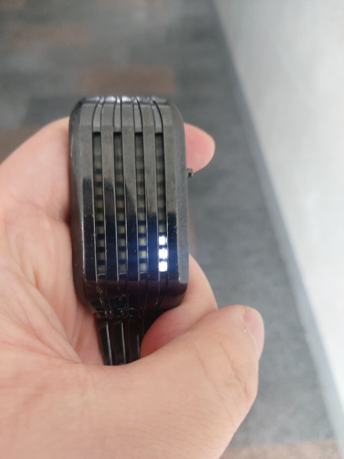 블랙 핌프 LED 디지털 시계  상품이미지4