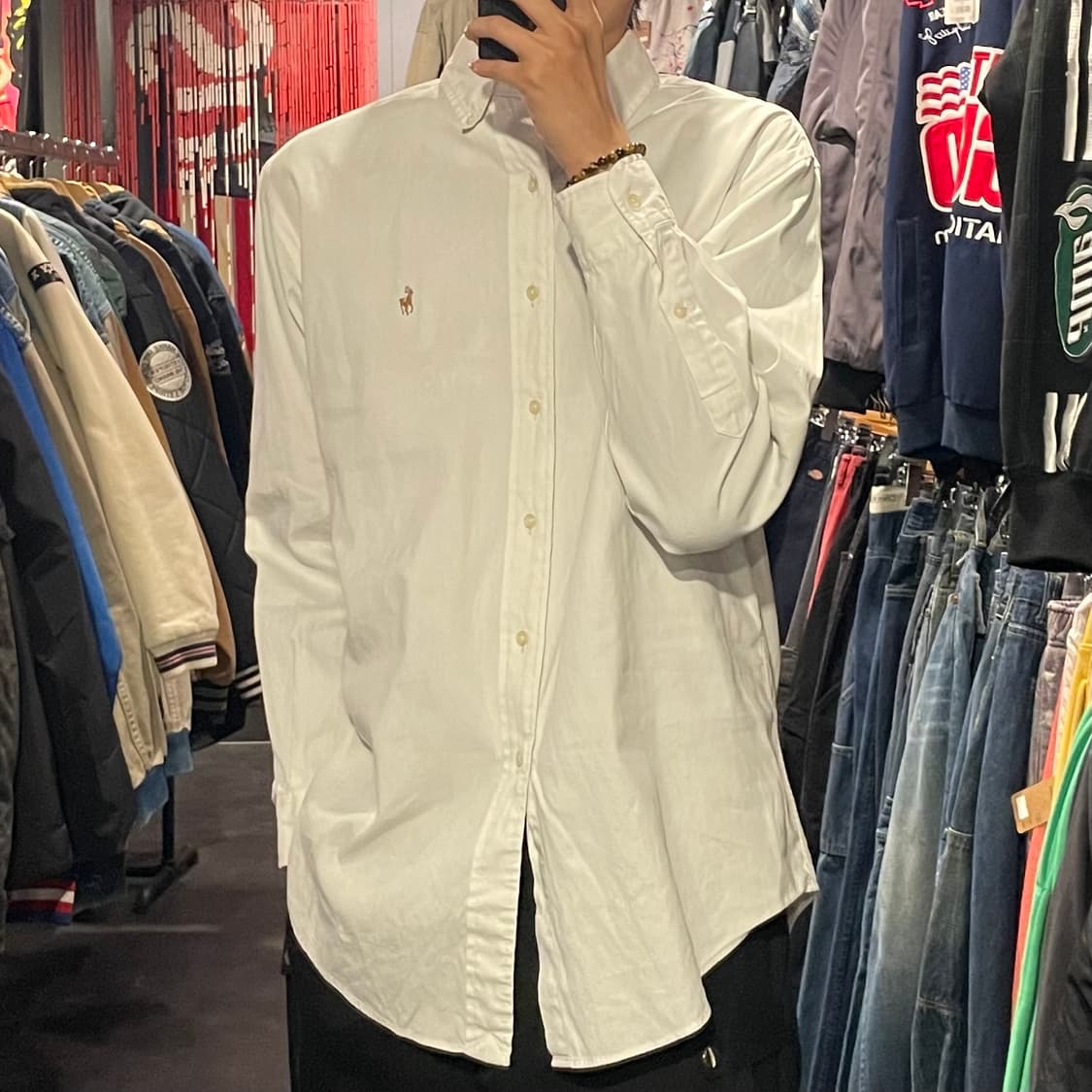 [IM] Polo 폴로 화이트셔츠 상품이미지5