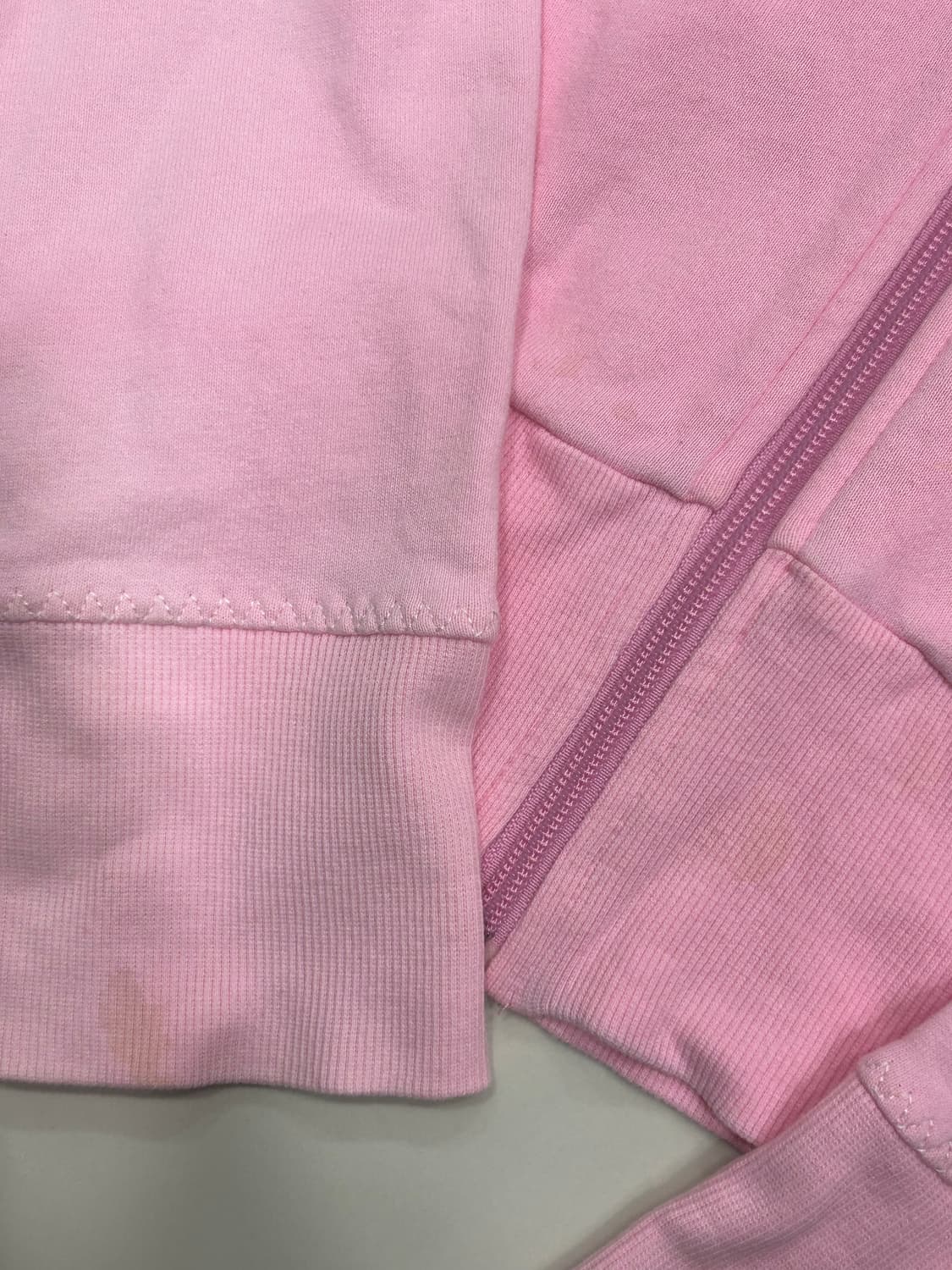 [셋업] 퓨마 연핑크 딸기 후드집업 발레코어 히메갸루 상품이미지8