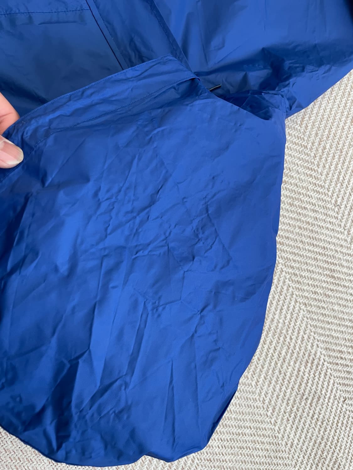 90s 몽벨 하이팔론 코팅 마운틴 쉘 후드 자켓  상품이미지3