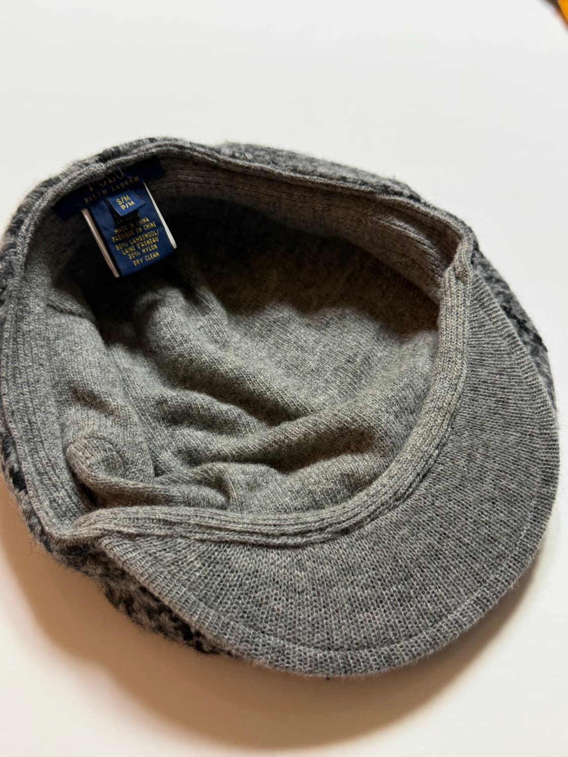 Polo Wool hunting cap (폴로 헌팅캡) M사이즈 상품이미지4