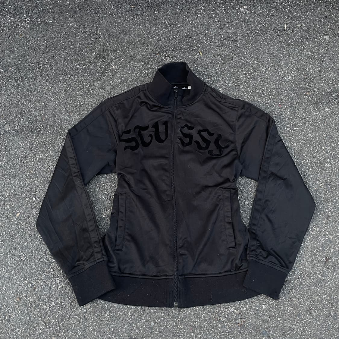 00s  스투시 어센틱 기어 올드스쿨 바시티 트랙탑 져지 S 상품이미지2