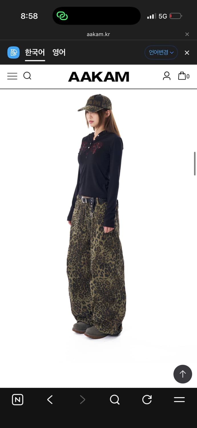 아캄 Studded CROS2 Hooded Long Sleeve (Bla 상품이미지3