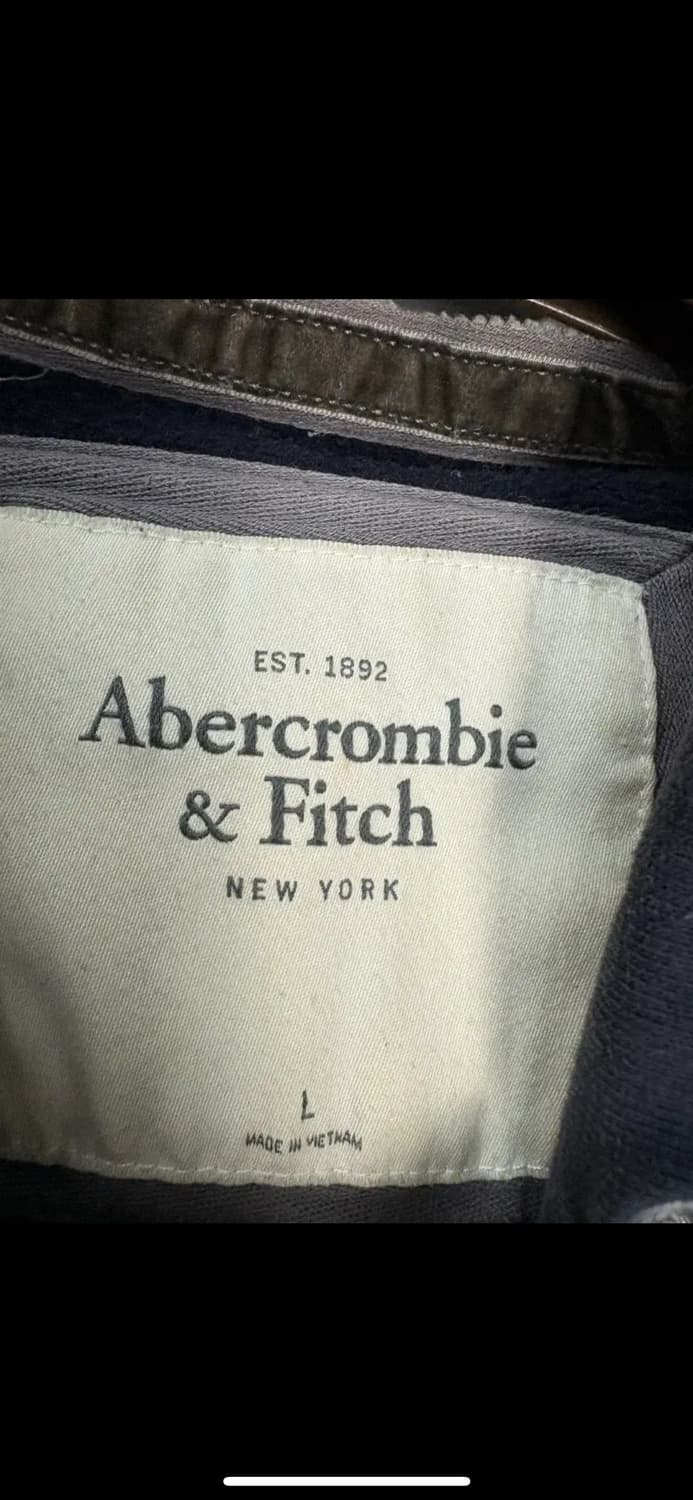 아베크롬비 스펠아웃 로고 후드집업 H1914 상품이미지5