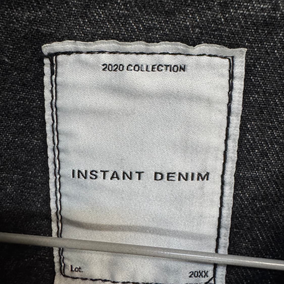 인스턴트데님 흑청 데님 자켓 상품이미지4