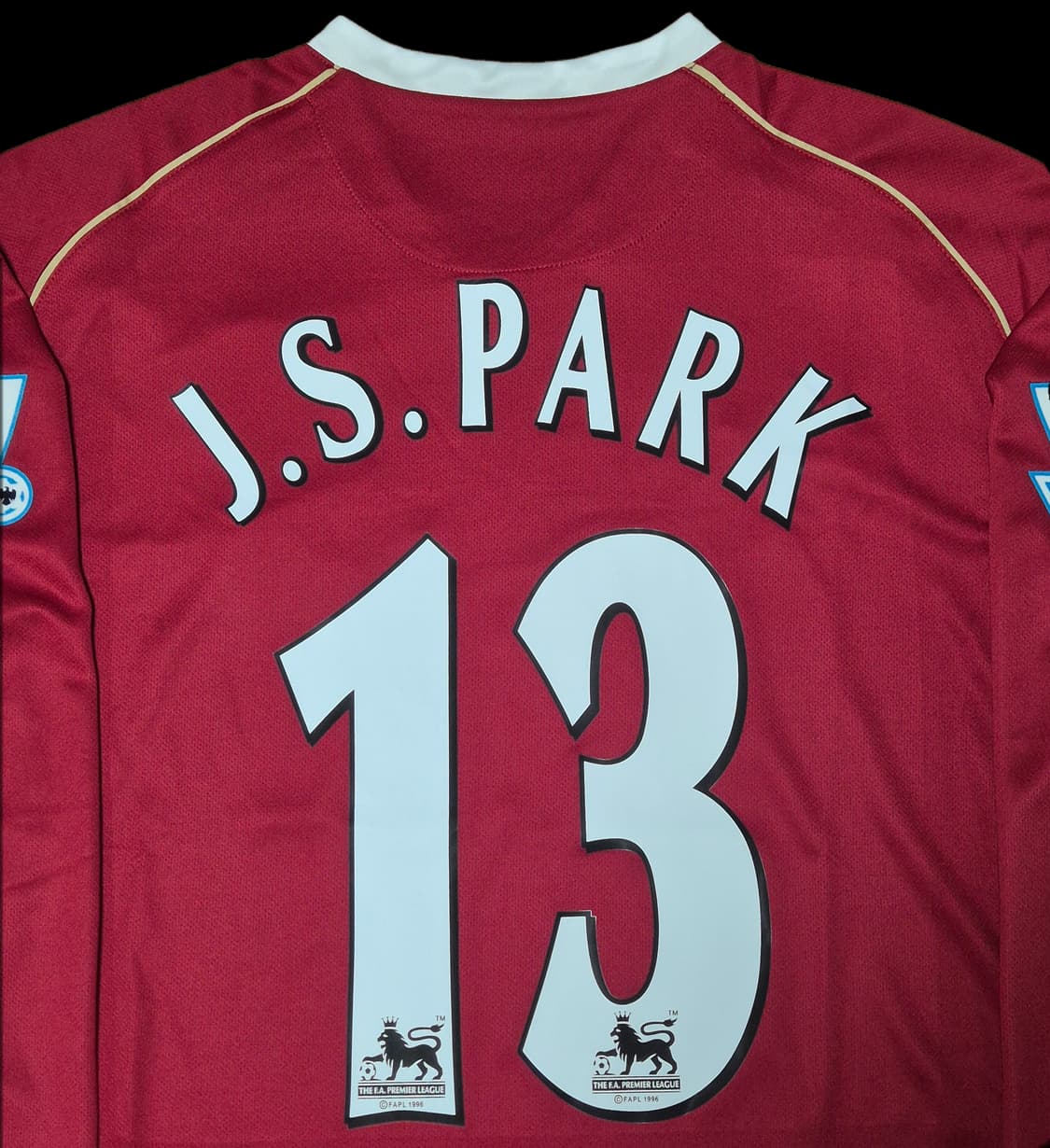 레트로)06-07 맨유 홈킷 박지성 긴팔 유니폼 L사이즈 레플리카 상품이미지7