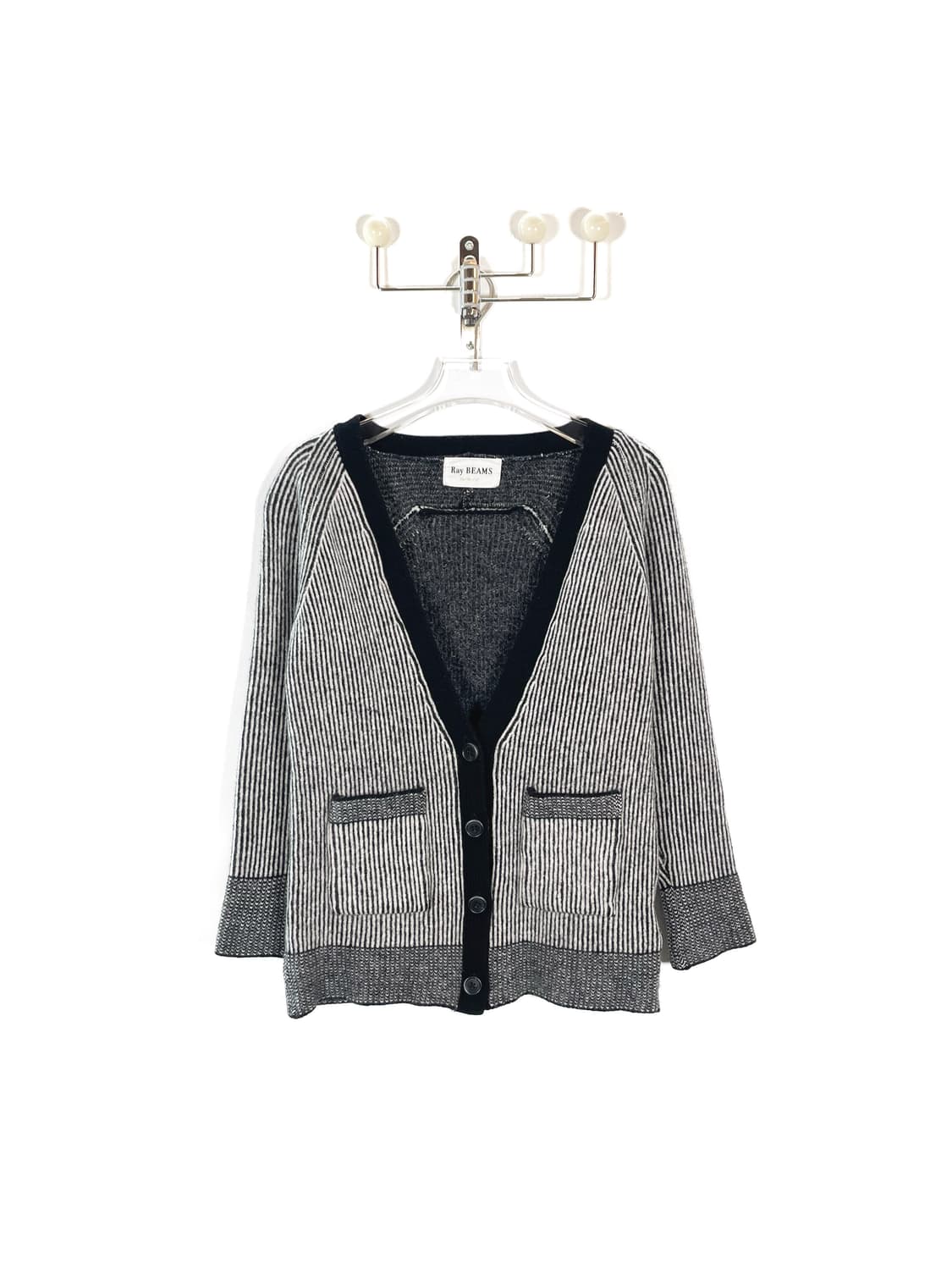 레이 빔즈 울 가디건 상품이미지1