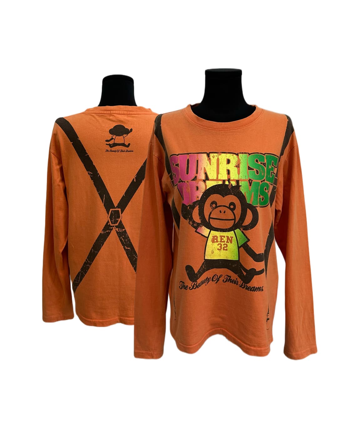 monkey suspender orenge t-shir 상품이미지1
